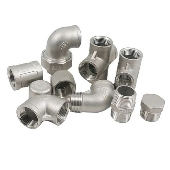 Carbon steel 90-degree pipe elbow fitting